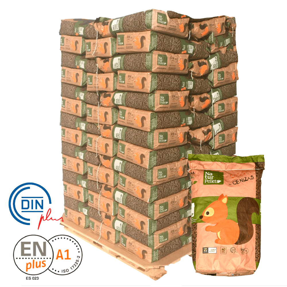Naturpellet ENplus – 70 sacchi